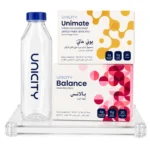 Unicity Feel Great – Unimate Lemon & Ginger + Balance Berry + Unicity Bottle