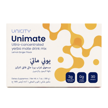 Unicity Unimate Lemon Ginger 30 packets